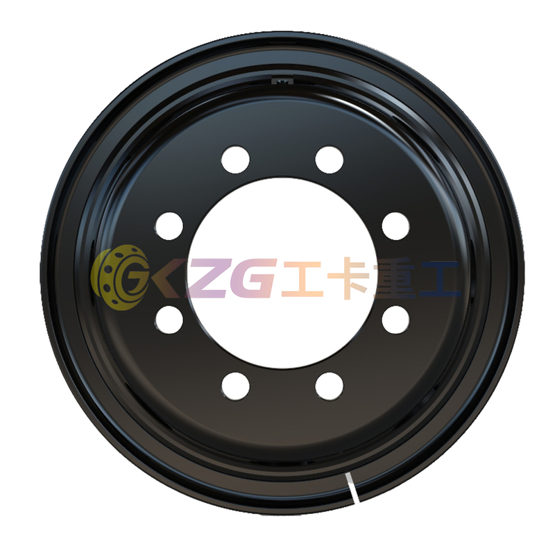 7.0-20 Tube Steel Wheel Rim Size 7.0-20 for Matching Tire Size 9.00-20 for Excavator Wheel with 2pcs