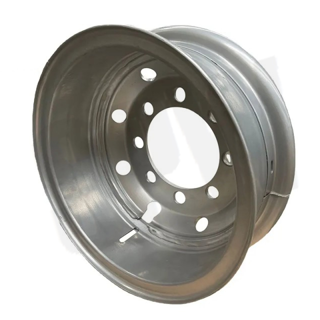 6.5-20 Tube Steel Wheel Rim Size 6.5-20 for Matching Tire Size 7.50-20 for Excavator Wheel with 2pcs