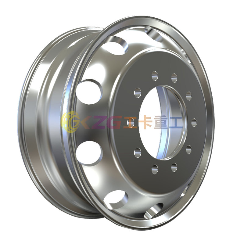 24.5×8.25 Forged Aluminum Wheels with Rim Size 24.5×8.25 for Tires 11R24.5 285/75R24.5