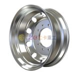 24.5×8.25 Forged Aluminum Wheels with Rim Size 24.5×8.25 for Tires 11R24.5 285/75R24.5