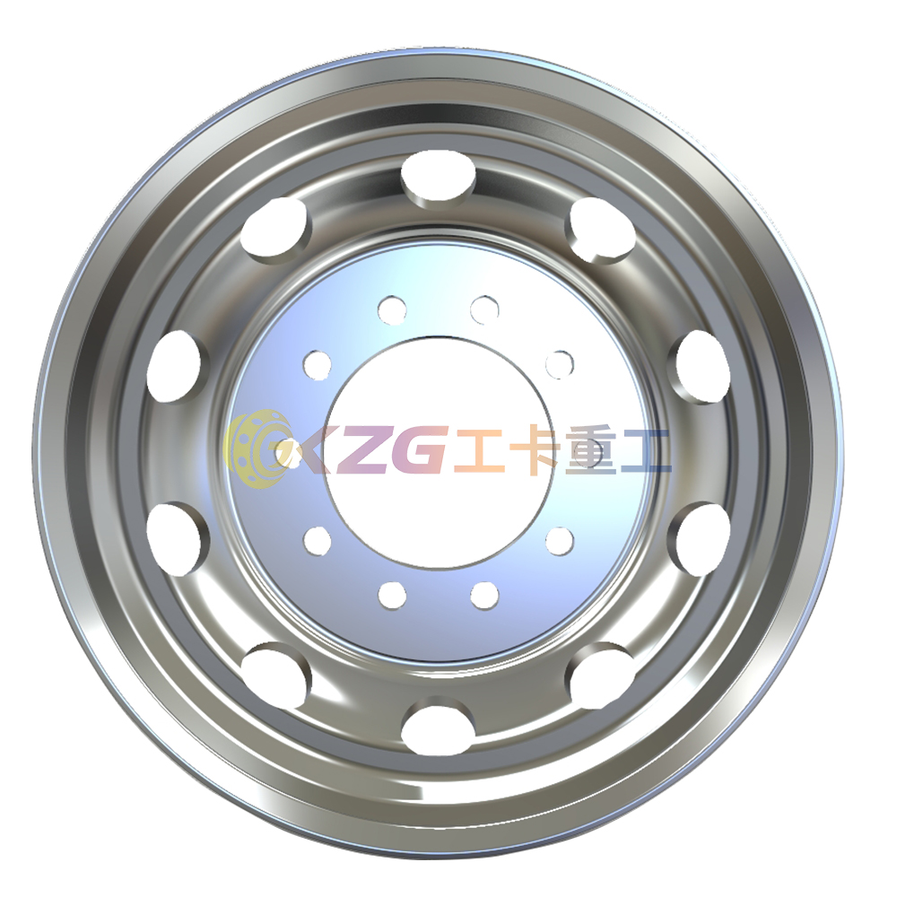 24.5×8.25 Forged Aluminum Wheels with Rim Size 24.5×8.25 for Tires 11R24.5 285/75R24.5