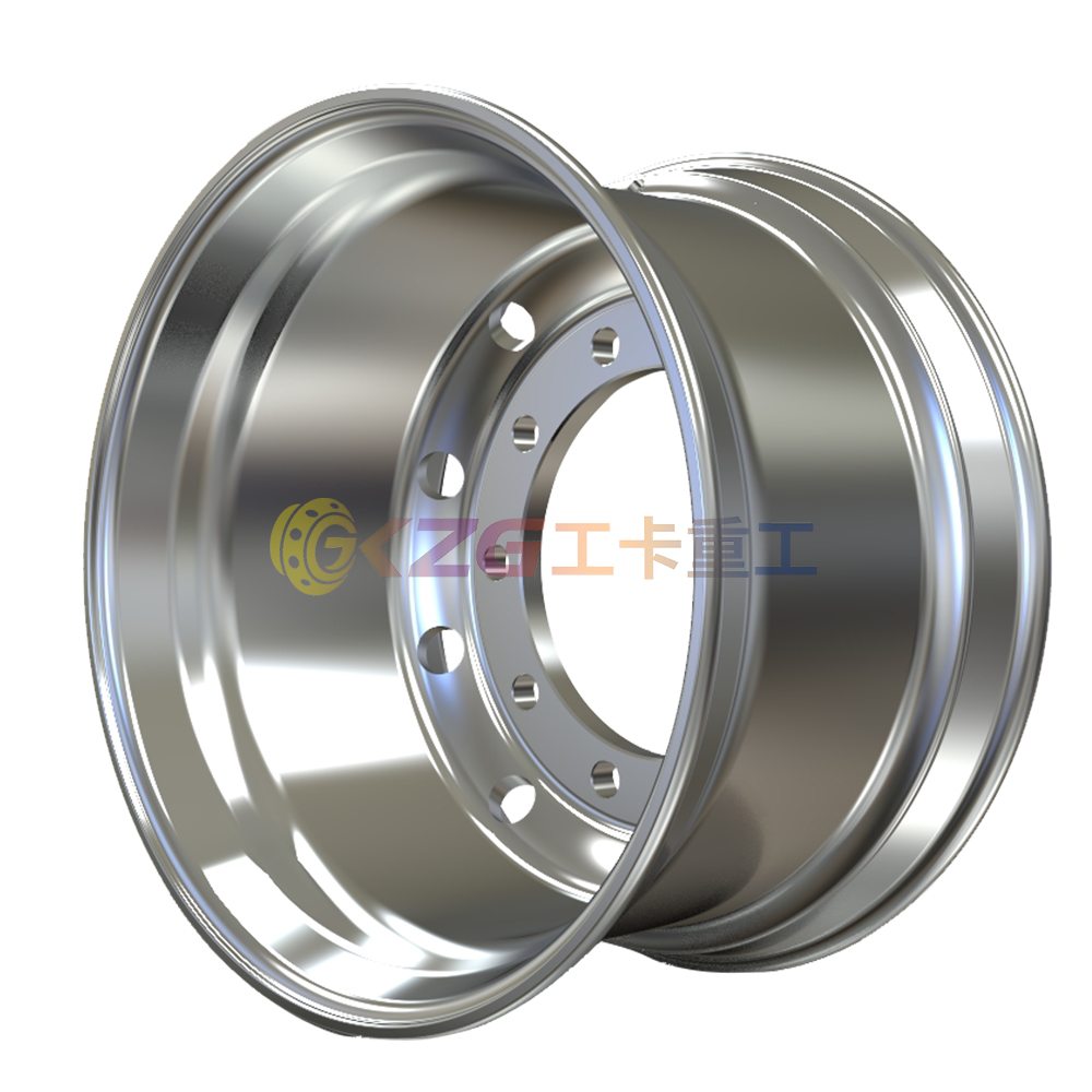 22.5×12.5 Forged Aluminum Wheels with Rim Size 22.5×12.5 for Tires 425/65R22.5