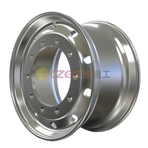 22.5x11.75 Mirror Polished Aluminum Wheels with Rim Size 22.5x11.75 for Tires 15R22.5 385/68R22.5