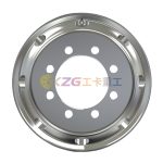 22.5×8.25 Forged Aluminum Wheels with Rim Size 22.5×8.25 for Tires 11R22.5 295/75R22.5 295/80R22.5