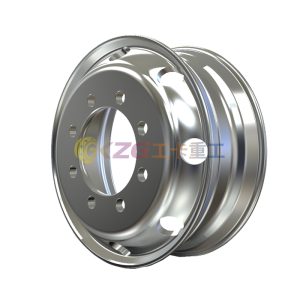 22.5x6.75 Forged Aluminum Wheels with Rim Size 22.5x6.75 for Tires 9R22.5