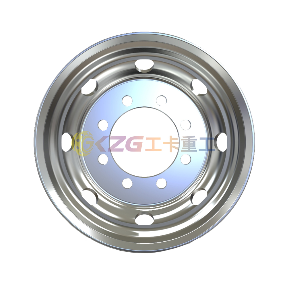 22.5×6.75 Forged Aluminum Wheels with Rim Size 22.5×6.75 for Tires 9R22.5