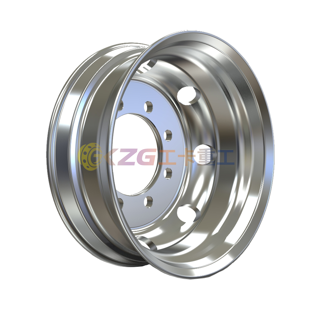 22.5×6.75 Forged Aluminum Wheels with Rim Size 22.5×6.75 for Tires 9R22.5