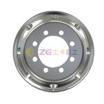 22.5×6.75 Forged Aluminum Wheels with Rim Size 22.5×6.75 for Tires 9R22.5