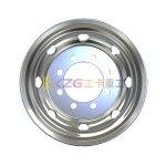22.5×6.75 Forged Aluminum Wheels with Rim Size 22.5×6.75 for Tires 9R22.5