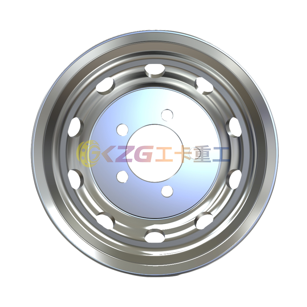 7.5×19.5 Aluminum Wheel with Rims Size 7.5×19.5 for Tire 245/70R19.5