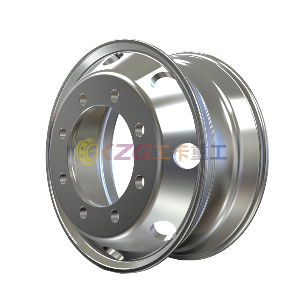 7.5×19.5 Aluminum Wheel with Rims Size 7.5×19.5 for Tire 245/70R19.5