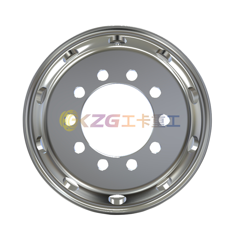 6.75×17.5 Forged Aluminum Wheels with Rim Size 6.75×17.5 for Tires 9R17.5 235/75R17.5