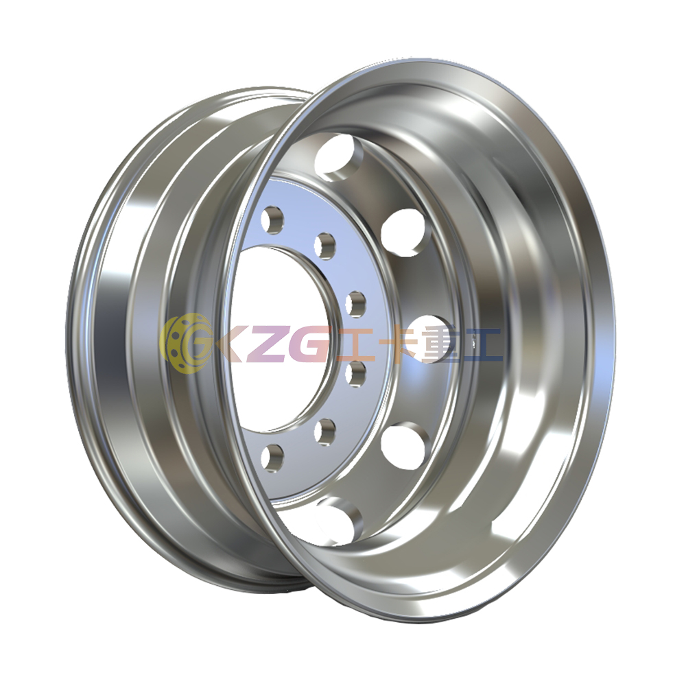 6.00×17.5 Forged Aluminum Wheels with Rim Size 6.00×17.5 for Tires 8R17.5 205/75R17.5 215/75R17.5