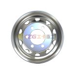 6.00×17.5 Forged Aluminum Wheels with Rim Size 6.00×17.5 for Tires 8R17.5 205/75R17.5 215/75R17.5