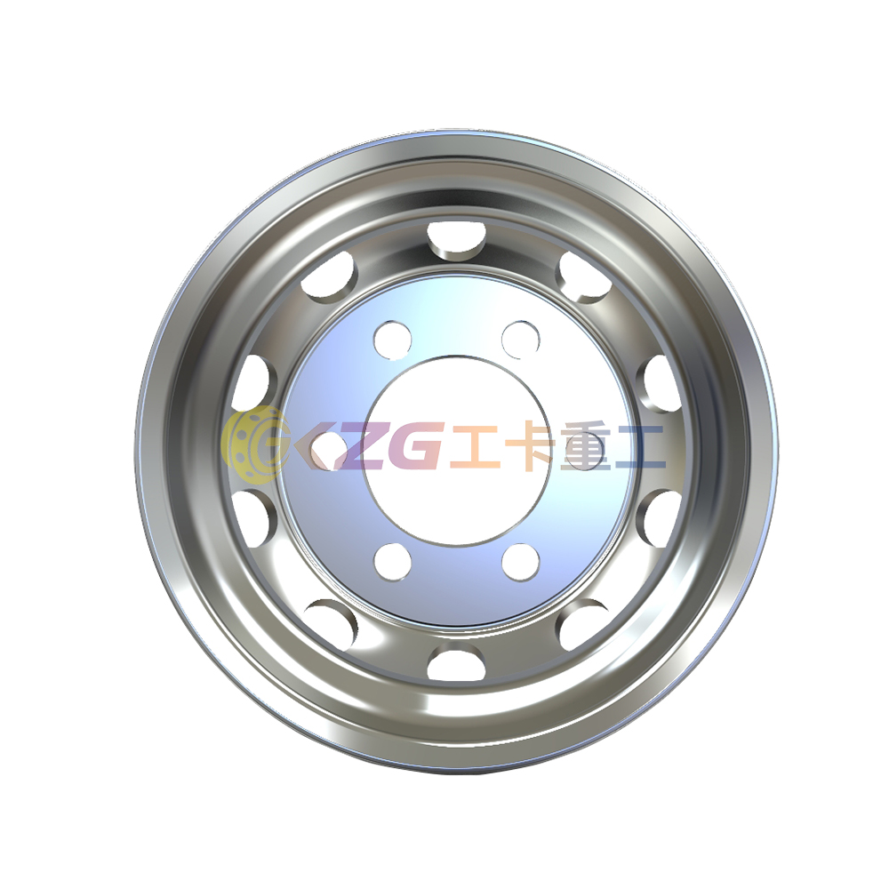 6.00×17.5 Forged Aluminum Wheels with Rim Size 6.00×17.5 for Tires 8R17.5 205/75R17.5 215/75R17.5