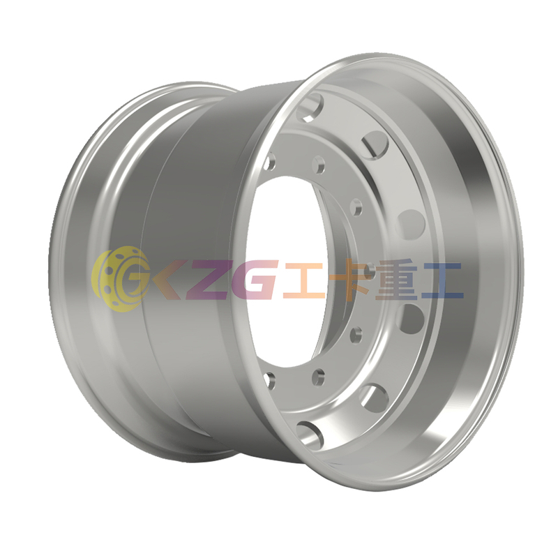 22.5×14 Truck Tubeless Steel Wheels with Rim Size 22.5×14.00 for Tires 455/55R22.5