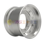 22.5×14 Truck Tubeless Steel Wheels with Rim Size 22.5×14.00 for Tires 455/55R22.5