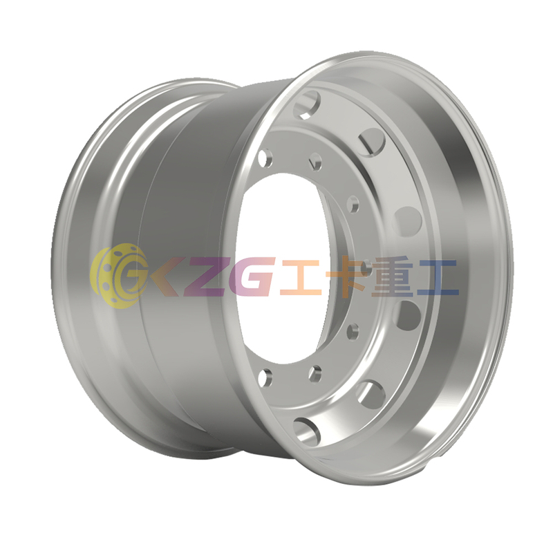 22.5×13 Truck Tubeless Steel Wheels with Rim Size 22.5×13.00 for Tires 415/45R22.5 425/65R22.5 445/65R22.5
