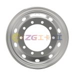 22.5×13 Truck Tubeless Steel Wheels with Rim Size 22.5×13.00 for Tires 415/45R22.5 425/65R22.5 445/65R22.5