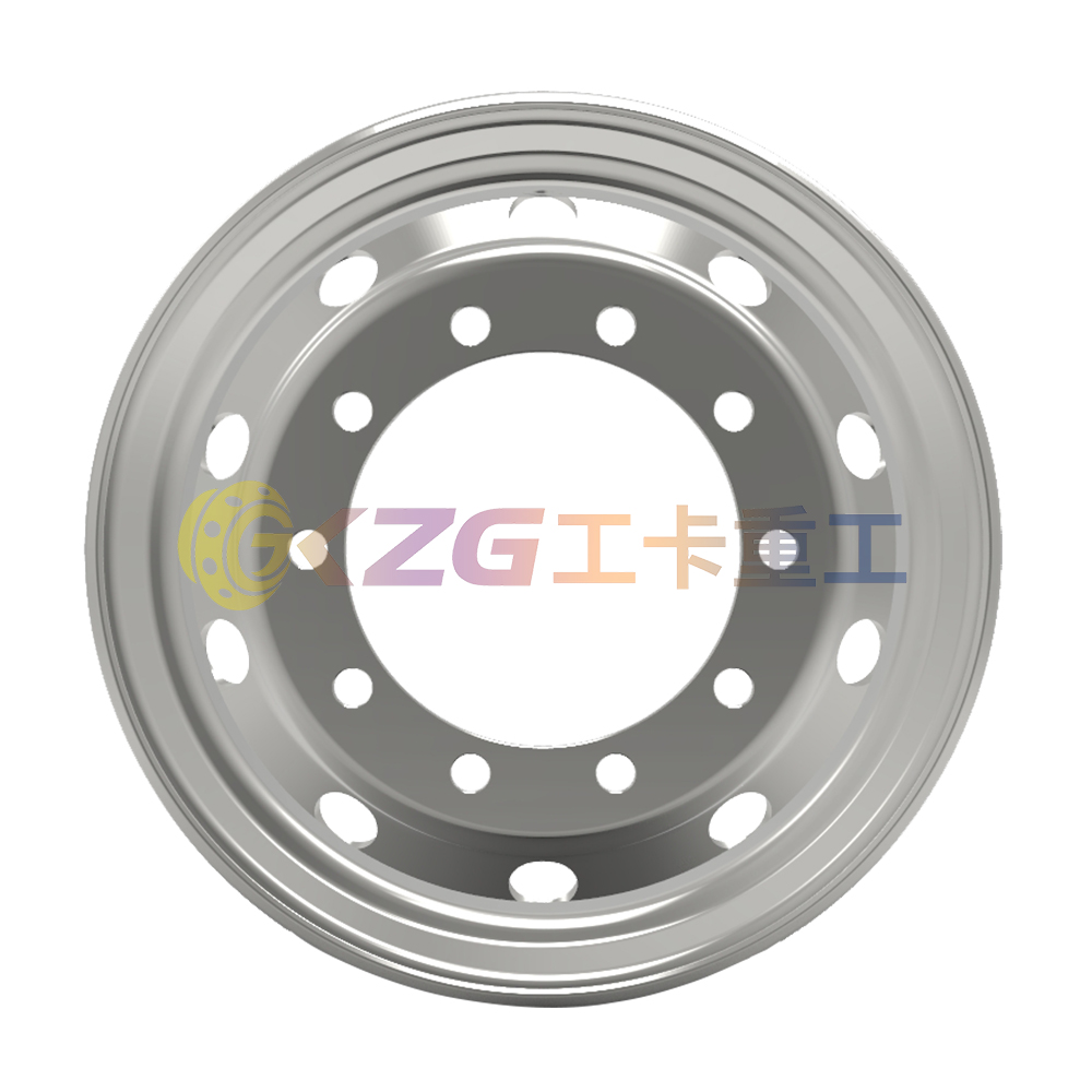 22.5×13 Truck Tubeless Steel Wheels with Rim Size 22.5×13.00 for Tires 415/45R22.5 425/65R22.5 445/65R22.5