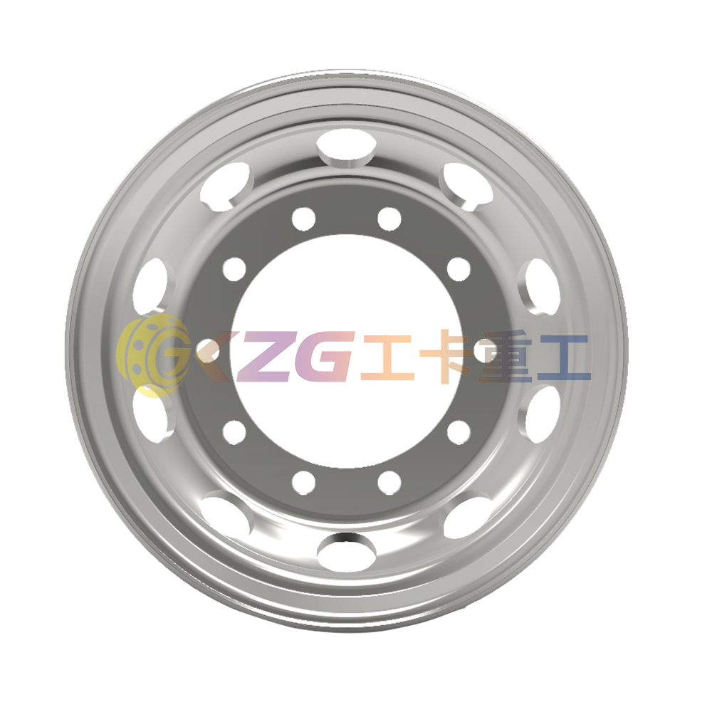 22.5×7.50 Truck Tubeless Steel Wheels 22.5×7.50 for Tires 10R22.5 245/75R22.5 275/80R22.5