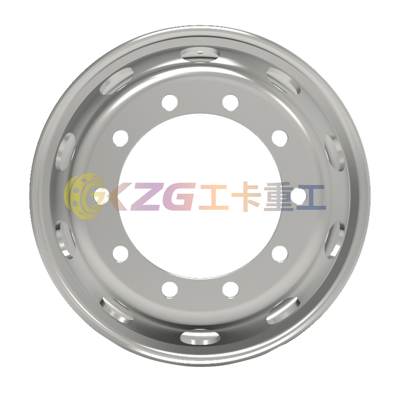 6.75×22.5 Truck Tubeless Steel Wheels 6.75×22.5 for Tires 9R22.5