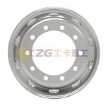 6.75×22.5 Truck Tubeless Steel Wheels 6.75×22.5 for Tires 9R22.5
