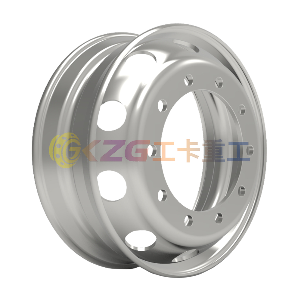 6.75×22.5 Truck Tubeless Steel Wheels 6.75×22.5 for Tires 9R22.5