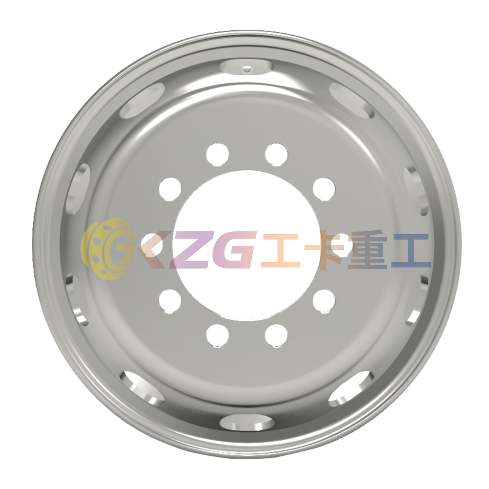 6.75×19.5 Truck Tubeless Steel Wheels 6.75×19.5 for Tires 9R19.5 225/70R19.5
