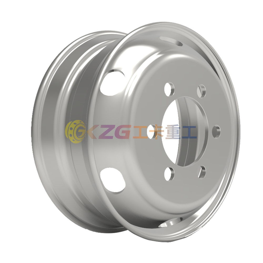 6.75×19.5 Truck Tubeless Steel Wheels 6.75×19.5 for Tires 9R19.5 225/70R19.5
