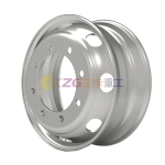 6.75×19.5 Truck Tubeless Steel Wheels 6.75×19.5 for Tires 9R19.5 225/70R19.5