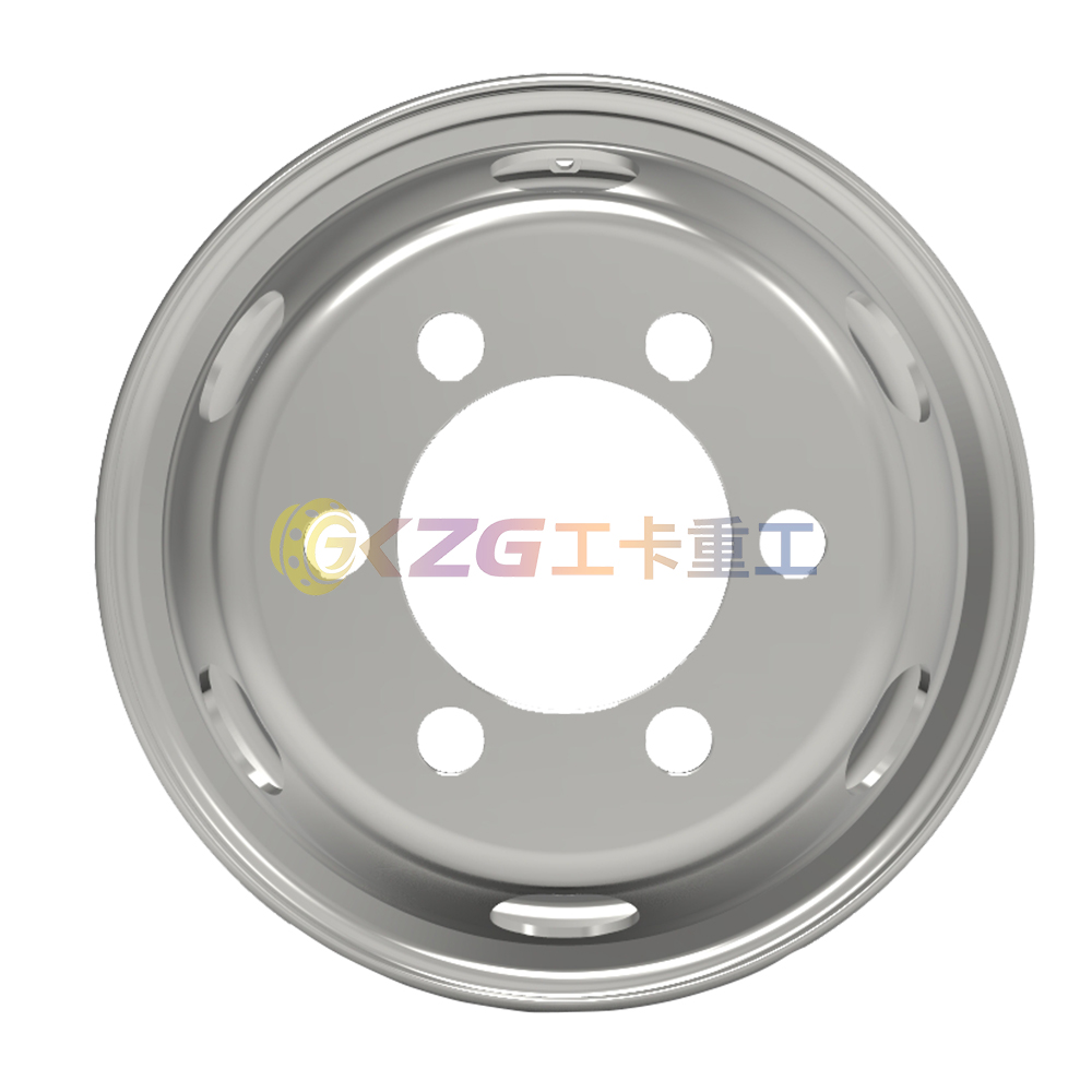 6.75×17.5 Truck Tubeless Steel Wheels 6.75×17.5 for Tires 9R17.5 235/75R17.5