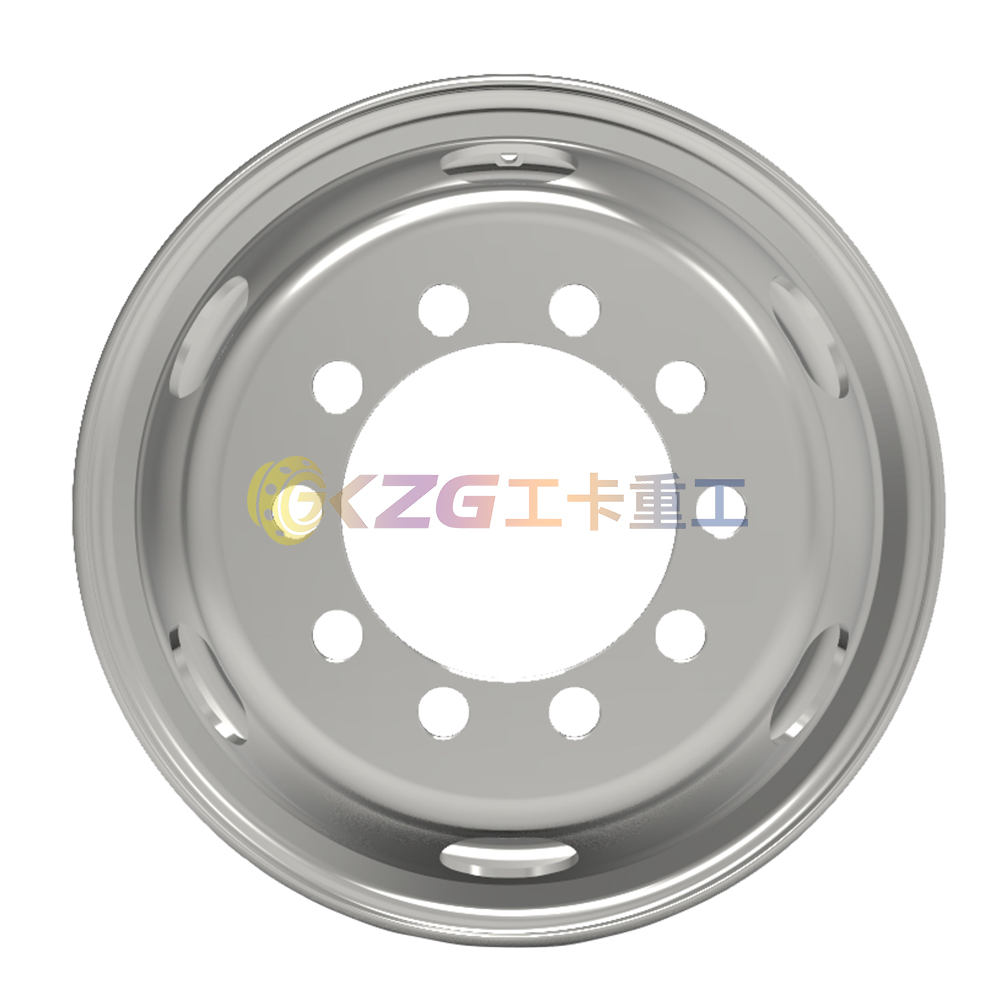 6.75×17.5 Truck Tubeless Steel Wheels 6.75×17.5 for Tires 9R17.5 235/75R17.5