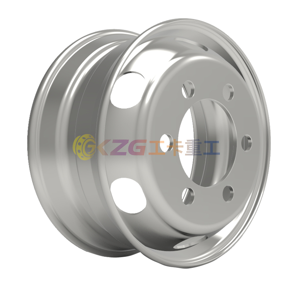 6.75×17.5 Truck Tubeless Steel Wheels 6.75×17.5 for Tires 9R17.5 235/75R17.5