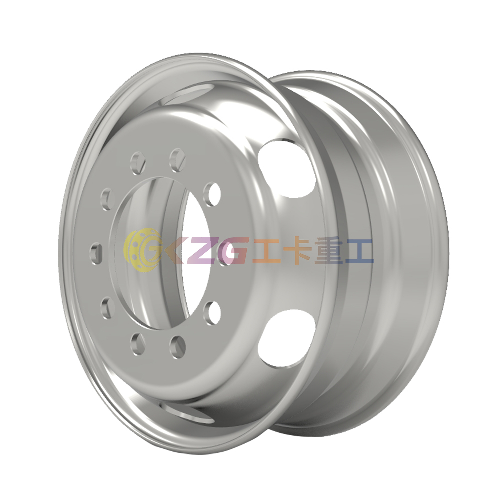 6.75×17.5 Truck Tubeless Steel Wheels 6.75×17.5 for Tires 9R17.5 235/75R17.5
