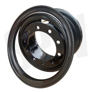 Tube Steel Wheel Rim 10.00-20 Matched Tire Size 14.00-20 for Tractor/ trailer/ truck/ Bus Wheel Rim