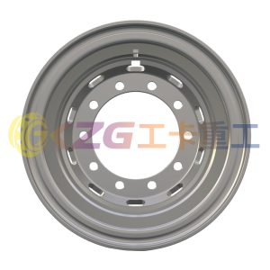 Tube Steel Wheel Rim 9.0-20 Matched Tire Size 1200-20 for Tractor/ Trailer/ Truck/ Bus Wheel Rim