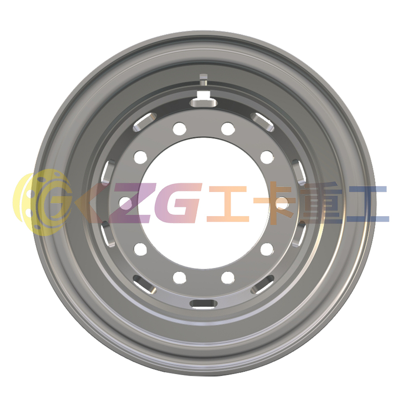 Tube Steel Wheel Rim 9.0-20 Matched Tire Size 1200-20 for Tractor/ Trailer/ Truck/ Bus Wheel Rim