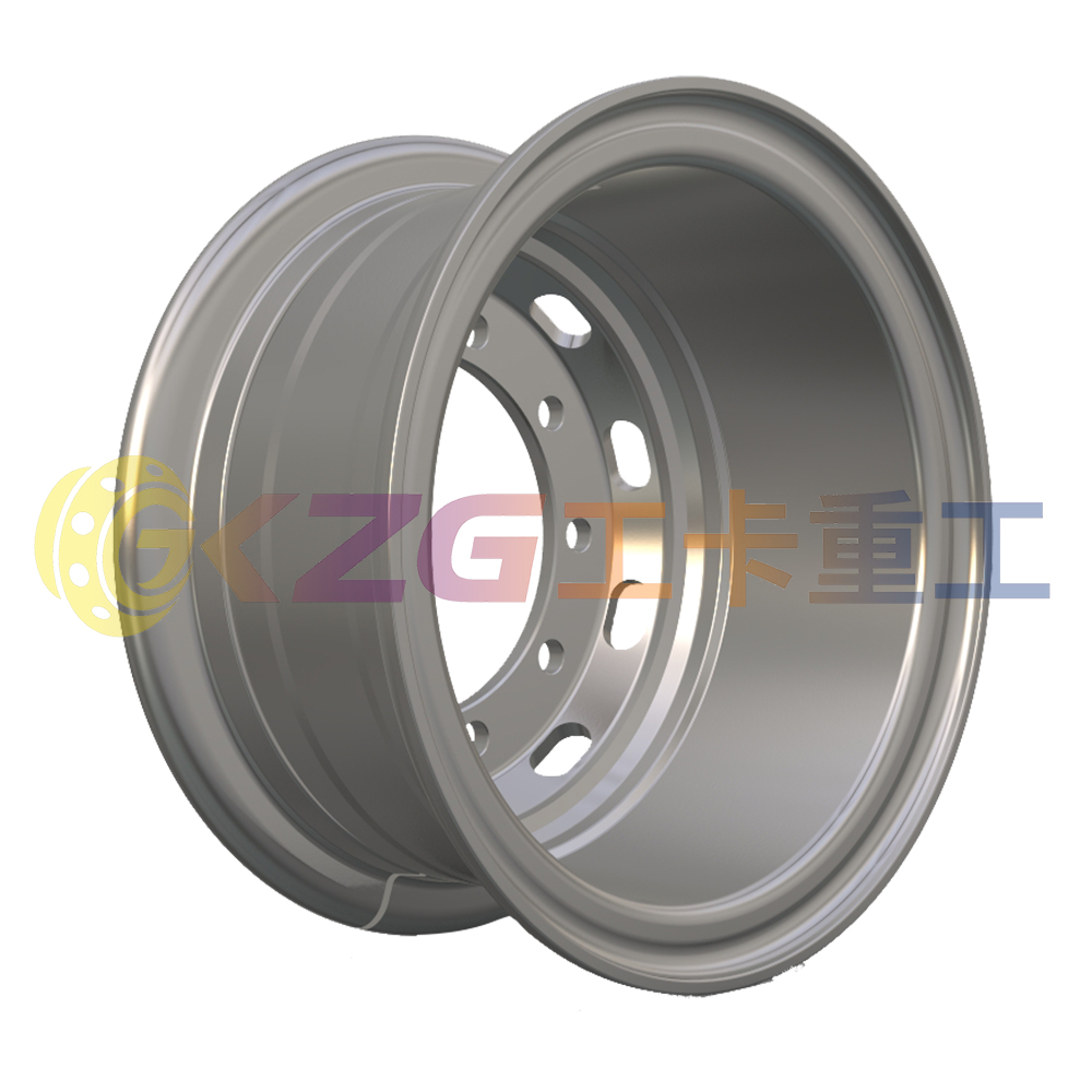 Tube Steel Wheel Rim 9.0-20 Matched Tire Size 1200-20 for Tractor/ Trailer/ Truck/ Bus Wheel Rim