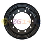 Tube Steel Wheel Rim 9.0-20 Matched Tire Size 1200-20 for Tractor/ Trailer/ Truck/ Bus Wheel Rim