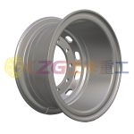 Tube Steel Wheel Rim 9.0-20 Matched Tire Size 1200-20 for Tractor/ Trailer/ Truck/ Bus Wheel Rim