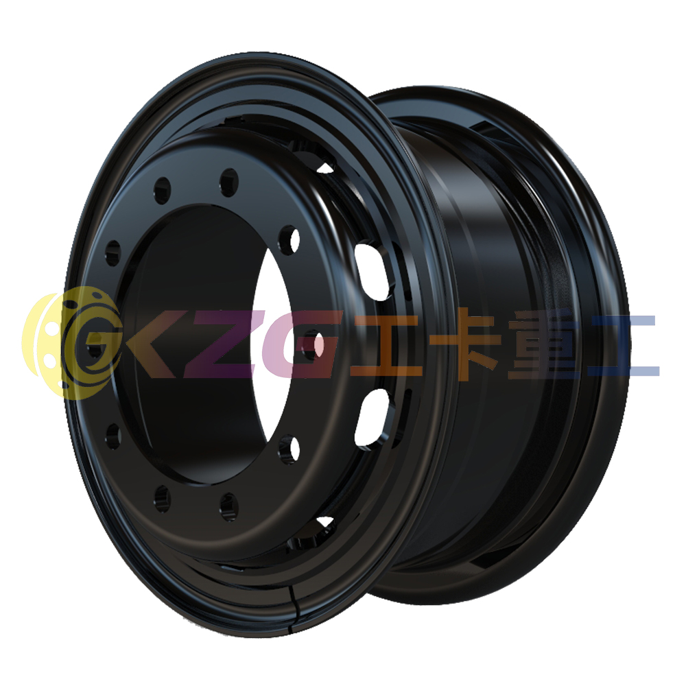Tube Steel Wheel Rim 9.0-20 Matched Tire Size 1200-20 for Tractor/ Trailer/ Truck/ Bus Wheel Rim