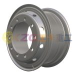 High-quality Tube Steel Wheel Rim 8.5-20 Matched Tire Size 1200-20 for Truck Wheel Rim