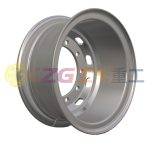 High-quality Tube Steel Wheel Rim 8.0-20 Matched Tire Size 1100-20 for Truck and Bus