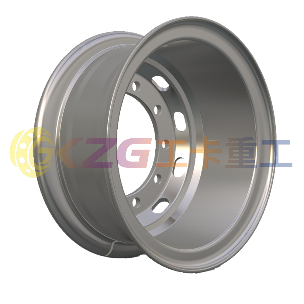 High-quality Tube Steel Wheel Rim 8.0-20 Matched Tire Size 1100-20 for Truck and Bus