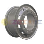 High-quality Tube Steel Wheel Rim 8.0-20 Matched Tire Size 1100-20 for Truck and Bus