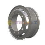 Tube Steel Wheel Rim 6.5-20 Matched Tire Size 825-20 for Truck and Bus
