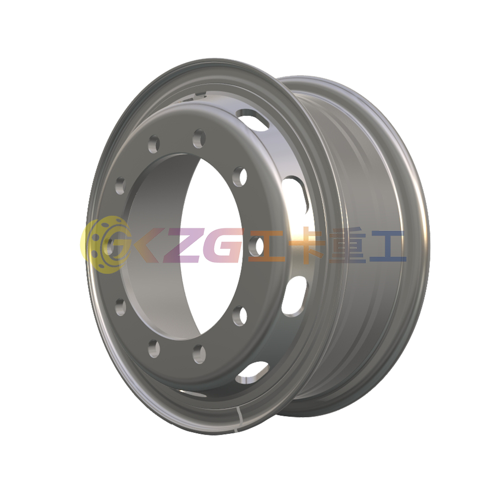 Tube Steel Wheel Rim 6.5-20 Matched Tire Size 825-20 for Truck and Bus