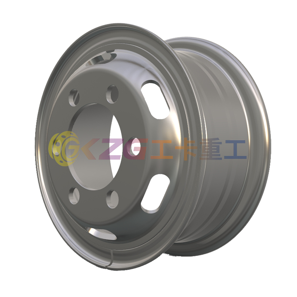 Tube Steel Wheel Rim 6.5-16 Matched Tire Size 825-16 for Truck Wheel Rim
