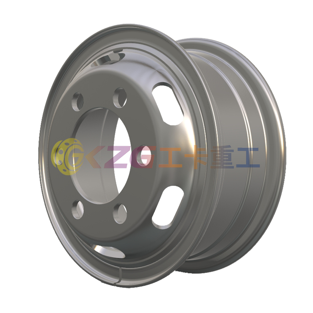 Tube Steel Wheel Rim 6.0-16 Matched Tire Size 750-16 for Truck Wheel Rim